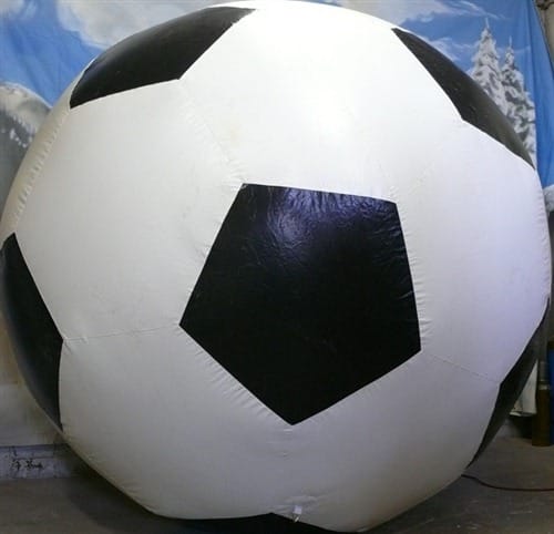 Fussball , Fussball Dekoration, aufblasbare Fussbälle
