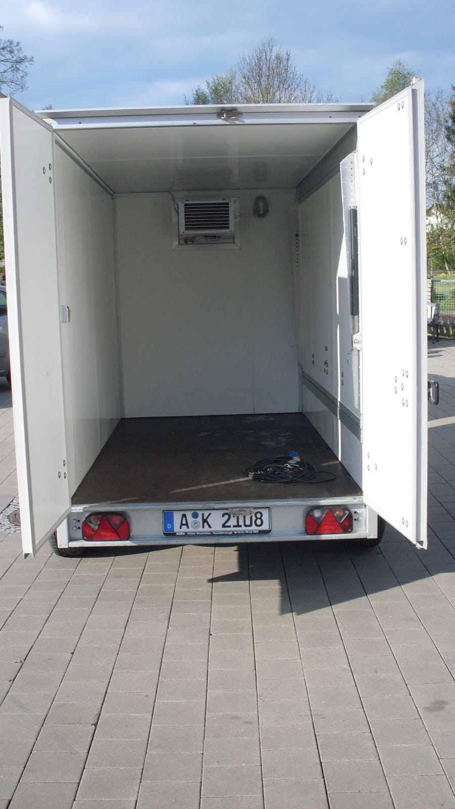 Kühlhänger, Kühlanhänger, Kühlwagen, Monatsmietpreis 450,00€. Gerne Getränke auf Kommission – 4