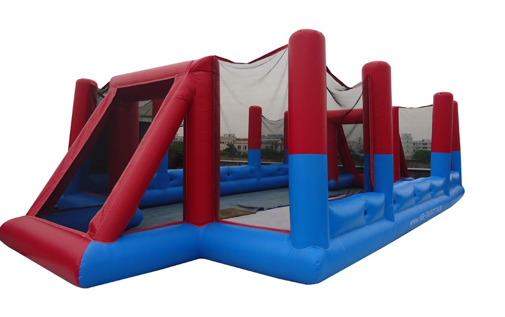 Menschenkicker Mieten  mit Stangen, 13 x 7 Meter, 12 Personen – 2
