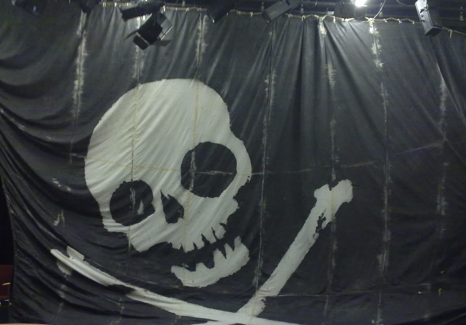 Piratensegel XXL , Piraten , Piratendekoration