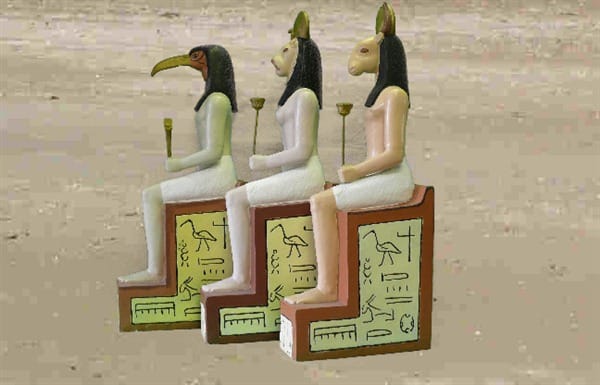 Ägyptische Götter Statuen , Ägypten , Pharao Götterfigur
