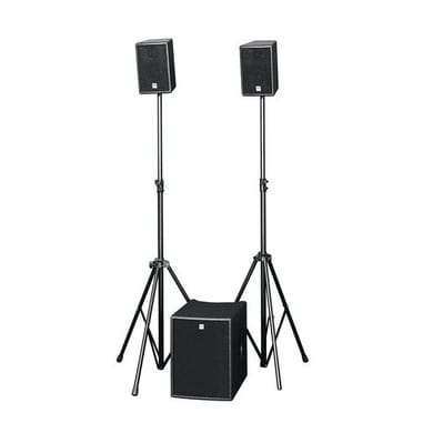 DJ - Anlage, Beschallungsanlage mieten: HK Audio Lucas Smart – Kompaktes 2.1 PA-S