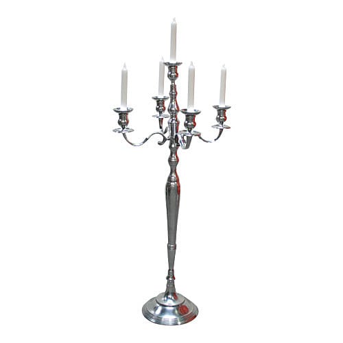 Kerzenständer mieten – Edle Kandelaber in Silber & Gold für Ihre Tischdeko – 4
