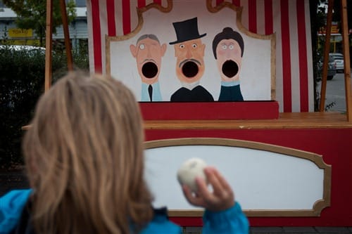 Nostalgie Wurfspiele , Jahrmarkt Spiele , alte Kinderspiele