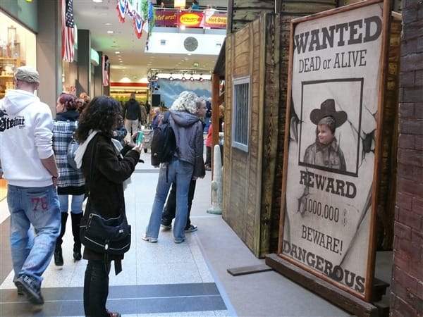 Wildwest Fotowand , Western Dekoration – 2