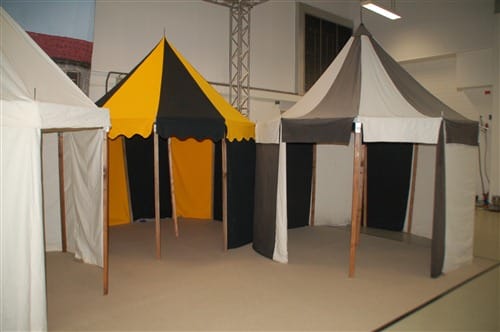 Zelt Mittelalter bunt – 2