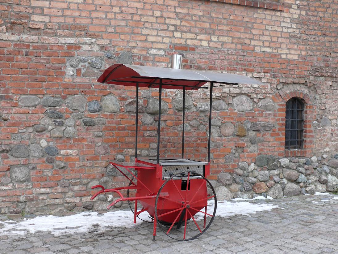 Grill Wagen Nostalgie , Grillwagen