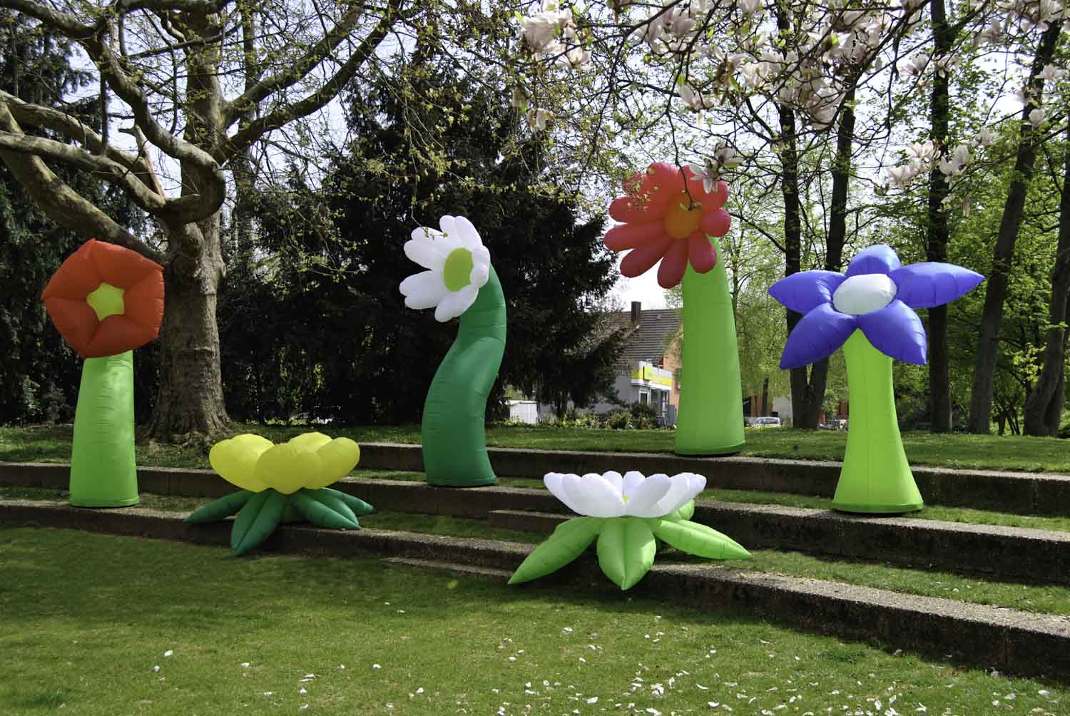 Airflower / Riesenblume / Deko Blume / aufblasbare Blume