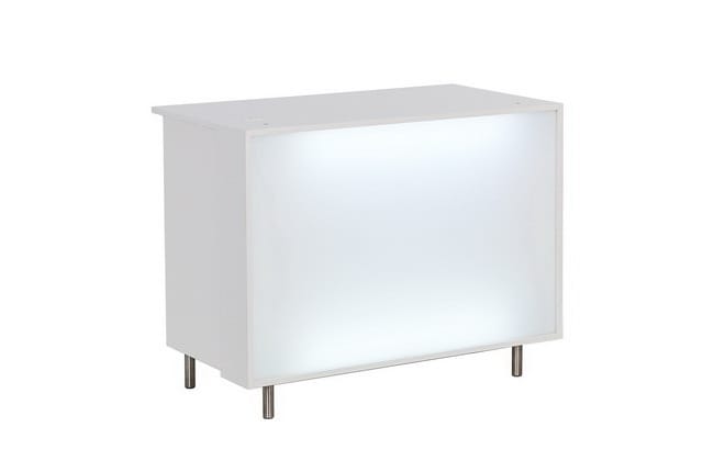 Counter weiß, Front hinterleuchtet ArtNr. 7130