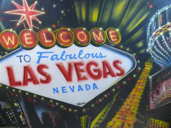 Bühnenbild Las Vegas