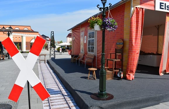 Eisenbahn Dekoration