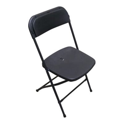 Klappstuhl Metall Schwarz mieten – Praktische Reihenbestuhlung für Events – 2