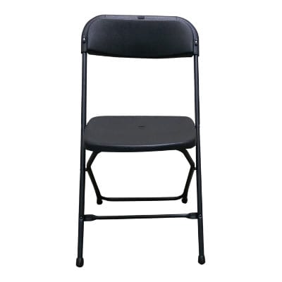 Klappstuhl Metall Schwarz mieten – Praktische Reihenbestuhlung für Events – 3