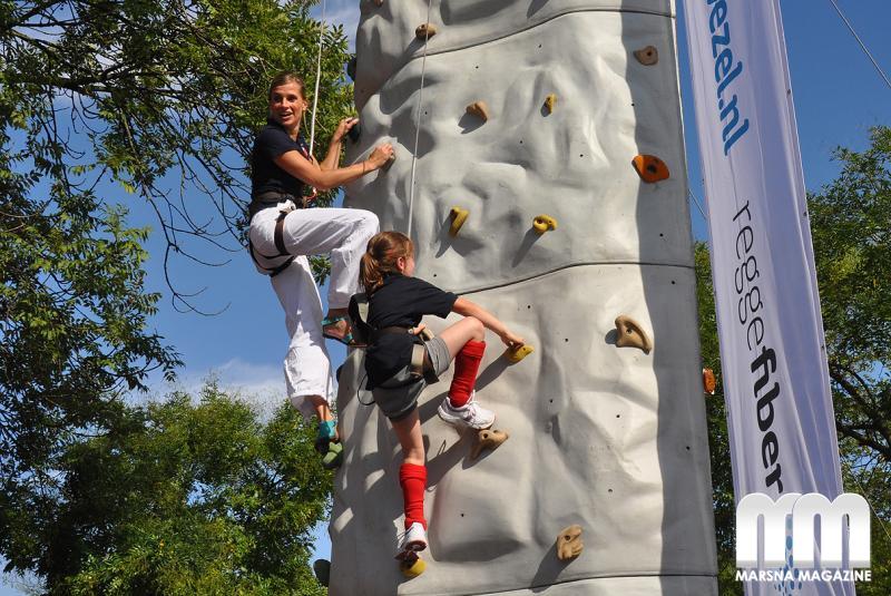 Mobilen 3 - persons Kletterturm für ihr Event mieten – 4