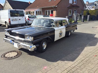 Ford Fairline "Police Car" 1957 V8 Muscle Car – 2