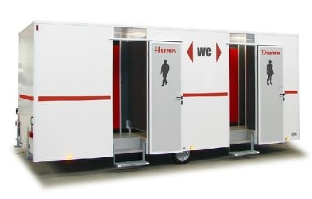 WC200 Toilettenwagen,Toilettenanhänger, Klowagenmobile, Toilette