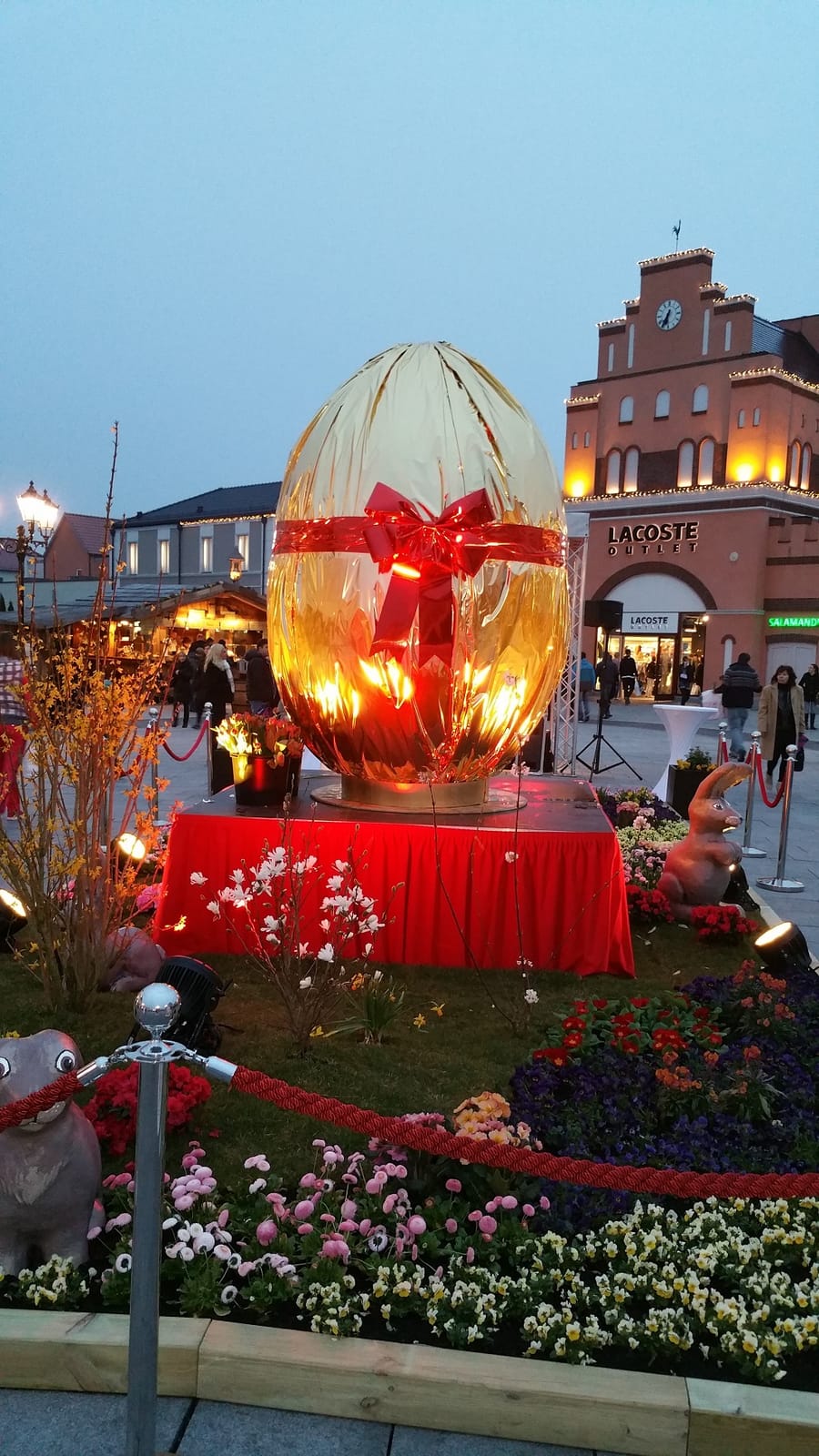 XXL Osterei, Goldenes Ei , Osterdekoration , Ostern – 3