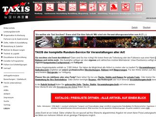 TAXIS - Alles für Veranstaltungen Logo