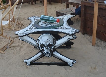 Flaschendrehtisch, Piraten Spiele, Piraten Party, Kinder Spiele