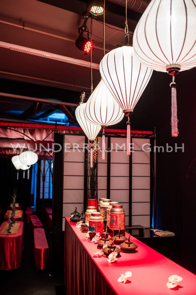 Asiatischer Lampion M, weiß – Thumbnail 6
