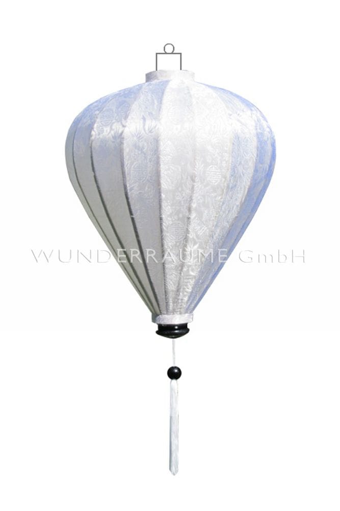 Asiatischer Lampion L, weiß