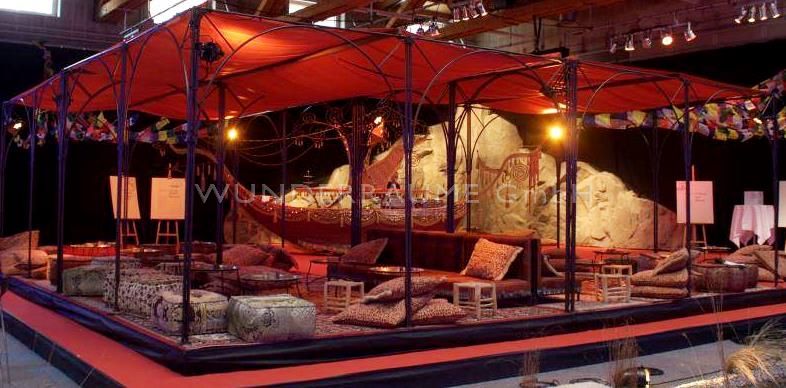 Loungepavillon rot