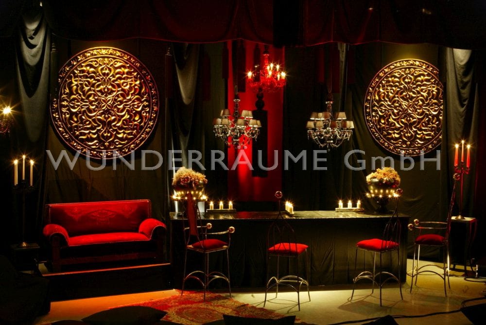 Black Lounge - WUNDERRÄUME GmbH vermietet: