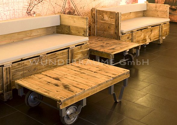 Tisch Industrial / Vintage Style – 2