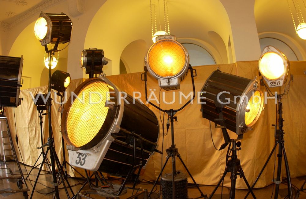 Filmscheinwerfer Nostalgie, einmalig