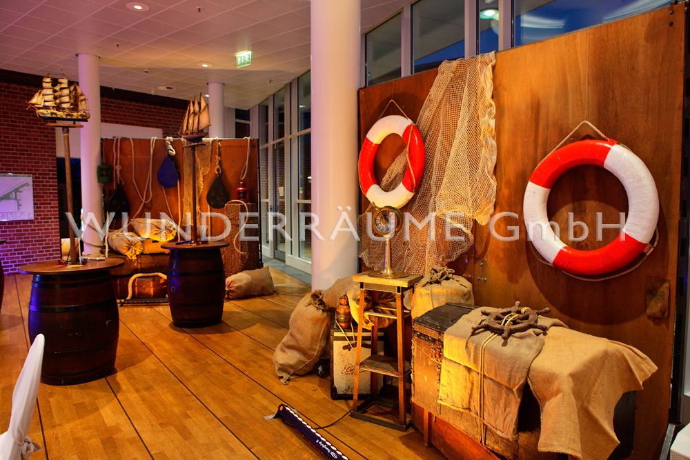 Maritim-Hafen-Meer-Schiff - Themendeko