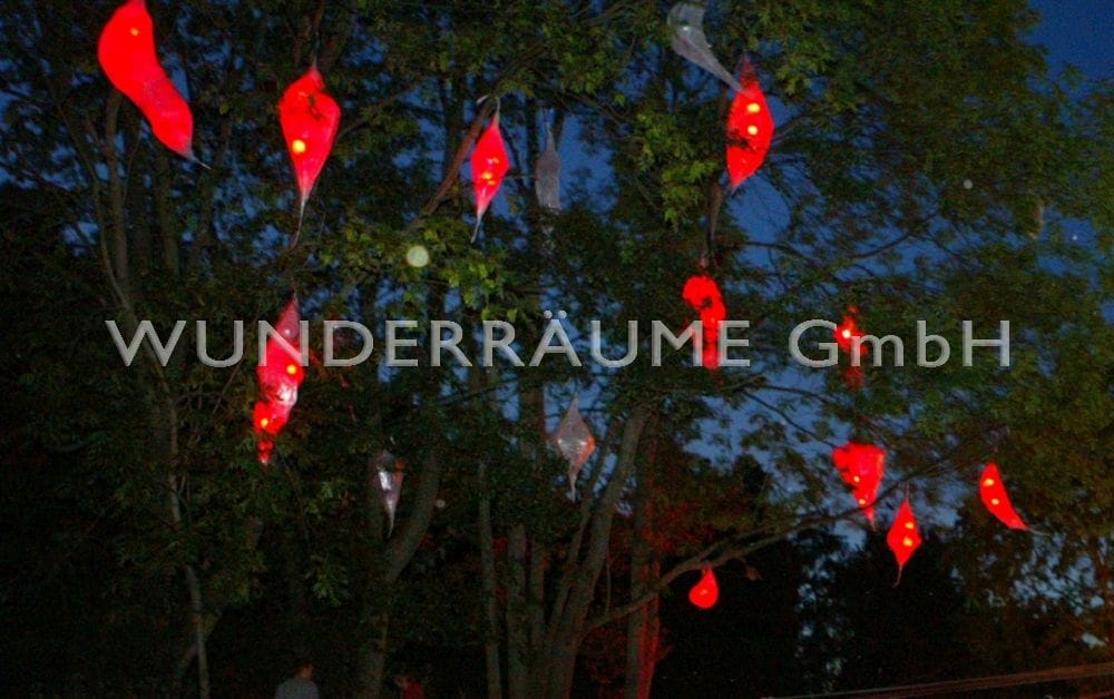 Lichtkokons für Bäume, Fassaden, Säle u.v.m. – 5