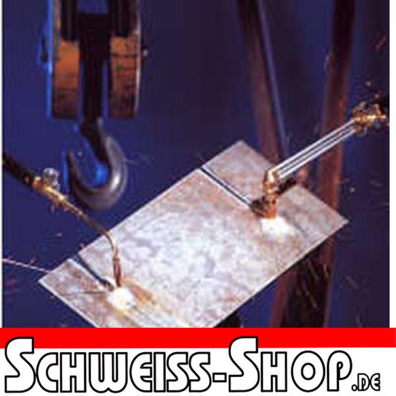 Autogene Schrottbrenner Schneidbrenner für Schrott Metall Abriss mit Acetylen und Sauerstoff 