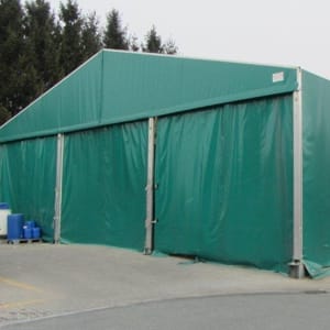 Lagerzelte in verschiedenen Größen mit Trapezblechverkleidung – 3