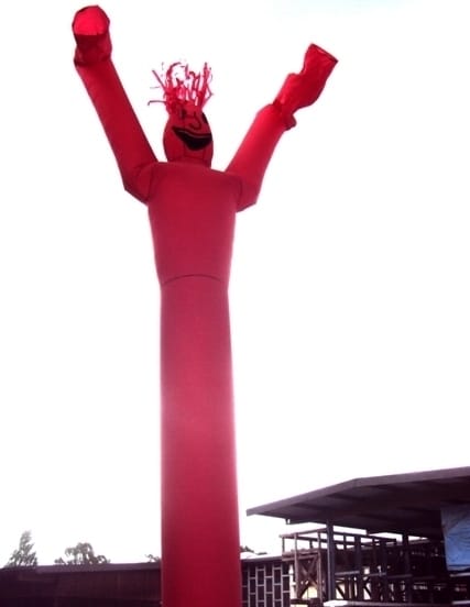 Airdancer (einbeinig) / Zappelmann / Luftsäule / Luftschlauch / Skydancer / Dancer / Air / Sky – 3