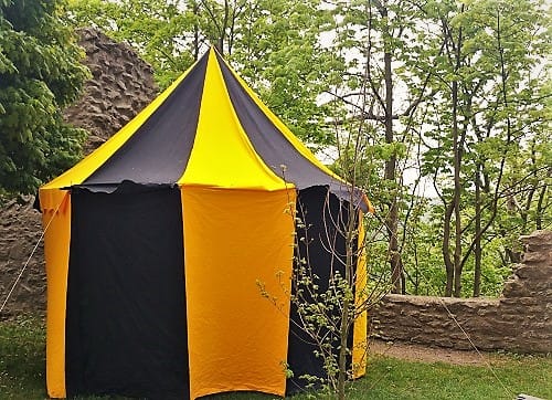Zelt Mittelalter bunt – 3