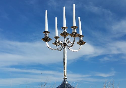 Kerzenleuchter 60 cm , Tischdekoration – 4