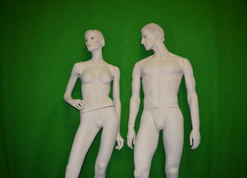 Schaufensterpuppe  / Schaufensterfiguren