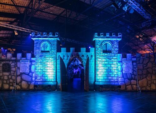 Gruselschloss , Halloween Dekoration