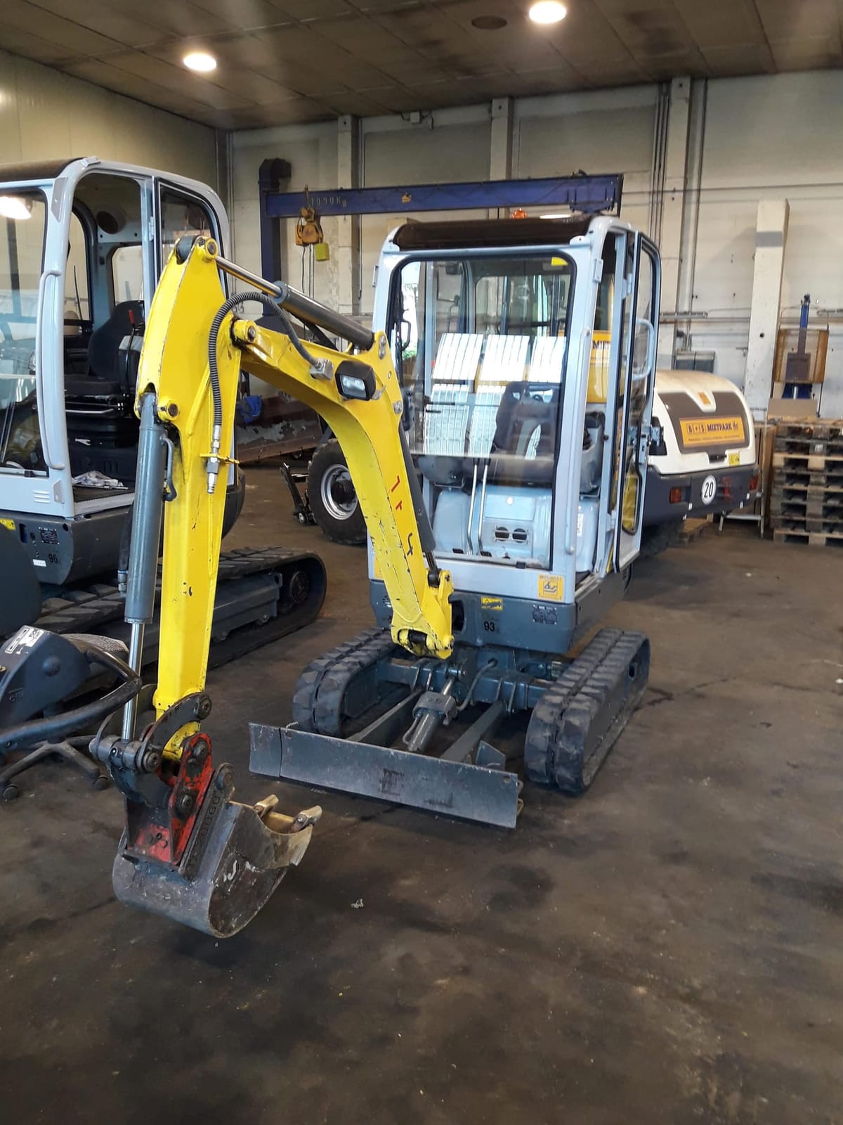 Minibagger  1,7 t Havelberg/ Umgebung nur mit Fahrer
