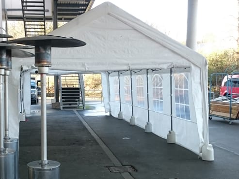 Partyzelt 4 x 10 m – 3