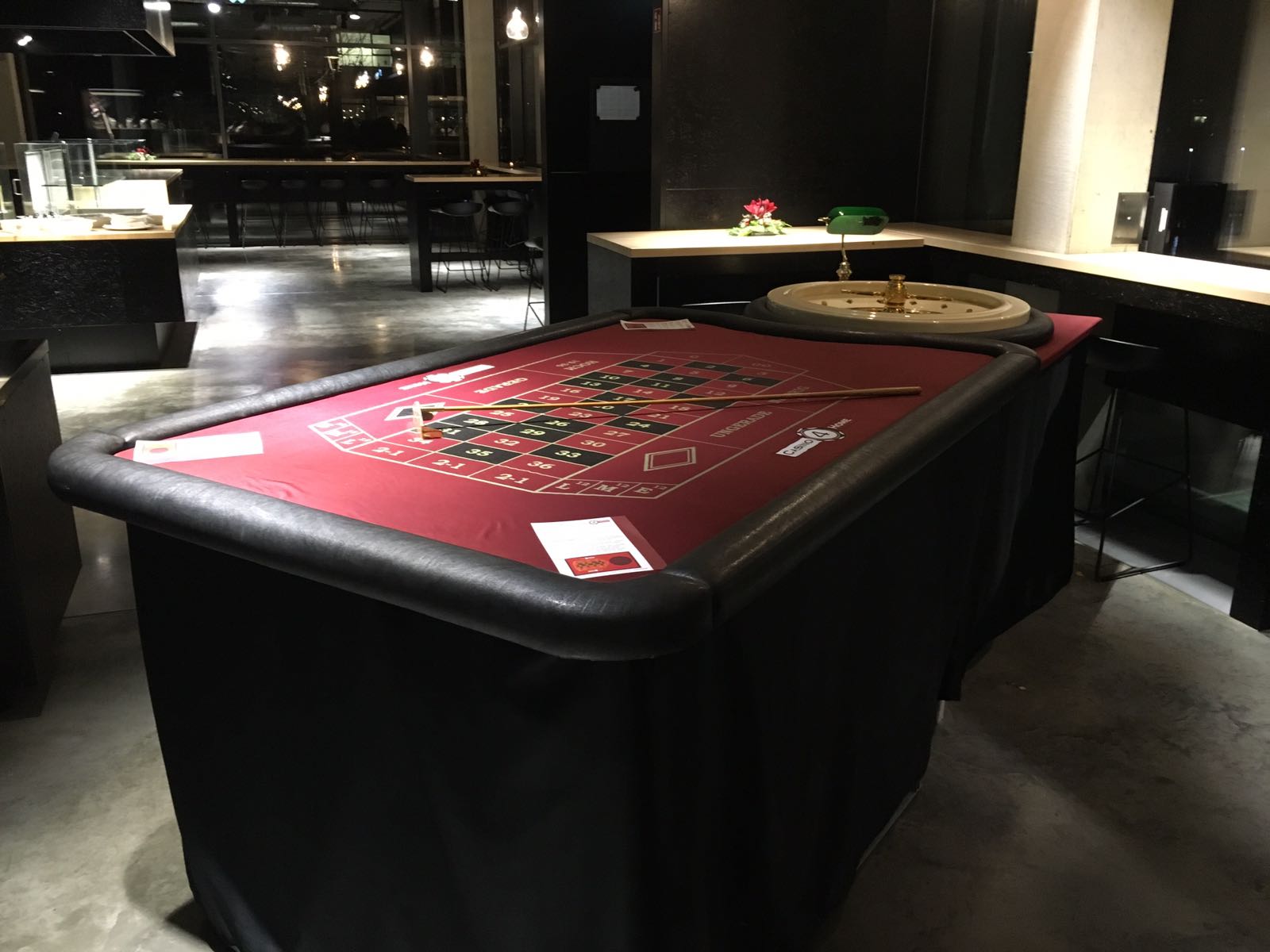 Roulettetisch - mobiles Casino mieten. Firmenfeier, Betriebsfeier, Geburtstag - Roulette Spielbank