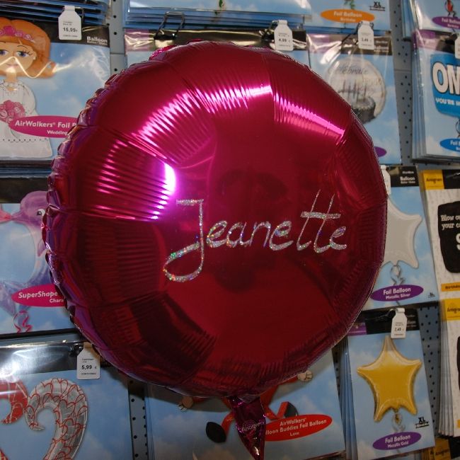 Folienballons selber beschriften