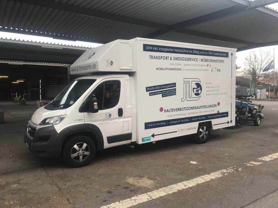 Mobile Halteverbotszone inkl. Genehmigung – Hamburg und Umgebung ab 46€ brutto – 2