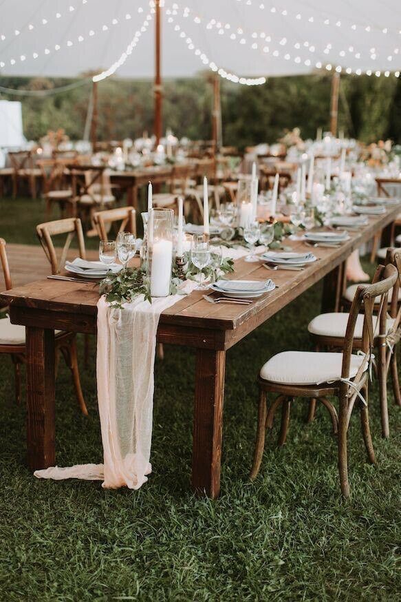 Holz Tische Vintage oder Boho Hochzeiten Mieten, Holztische Mieten – 2