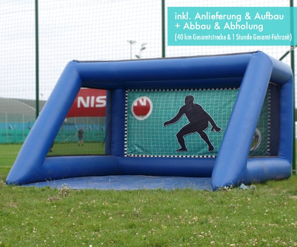 Torwand – 2,5 x 3,5 m (inkl. Anlieferung u. Aufbau + Abbau u. Abholung im Umkreis)