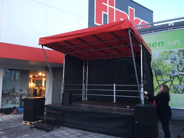 Mobile Bühne 14m² - Multistage für Stadtfest, Events, Festivals & Konzert (auch als FOH) – 5