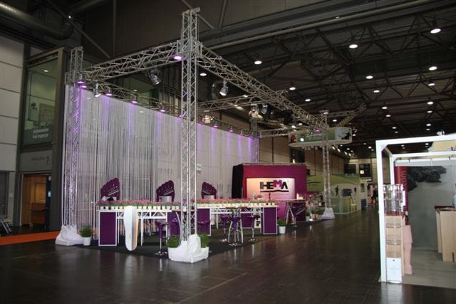 Traveresen Messestand (Ground-Support) 6m x 4m x 3, 50m – 4