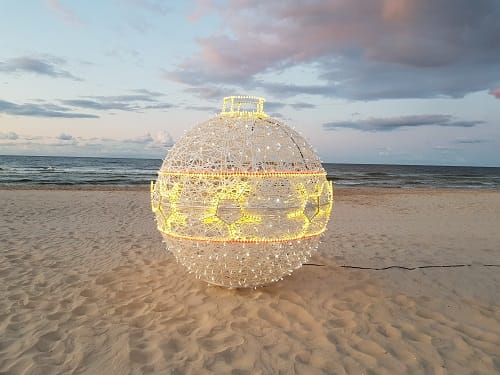 Weihnachtsbaumkugeln - Kugeln beleuchtet XXL – 4