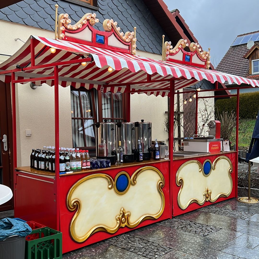 Nostalgie-Marktstand Deluxe