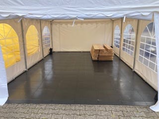 Zeltboden zu vermieten